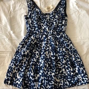 Print dress NWT